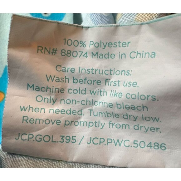 Kite Kids Dinosaur Print Twin Sheet Set With Fitted Sheet Flat Sheet & Pillowcas - Picture 4 of 13